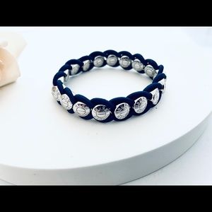 Henri Bendel Rivet Logo Elasticity Bracelet
